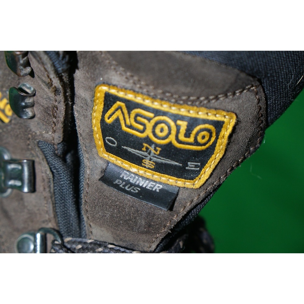 Asolo Boots Mens UK 6 / US Womens 7.5 Brown Rainier Plus Leather Walking Hiking - Picture 9 of 11